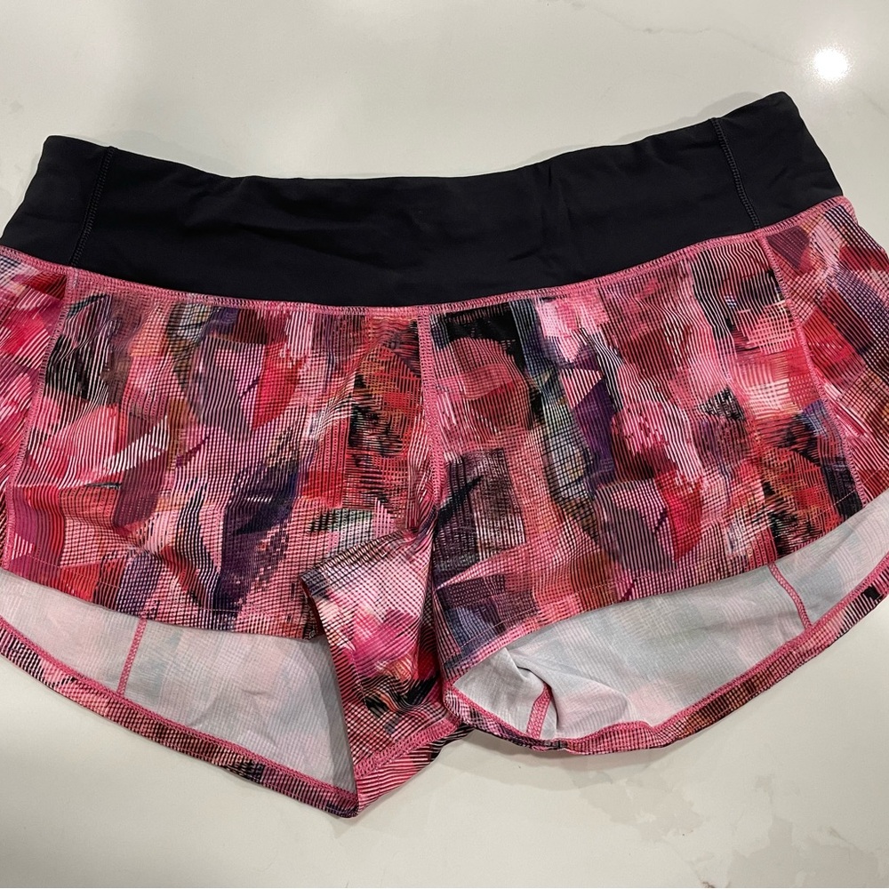 Low waisted Lululemon athletic shorts